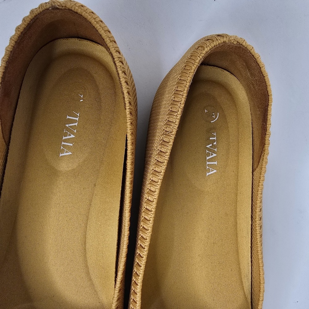 Vivaia Aria 5 Pointed-Toe Ballet Flats Shoes Ginger Yellow Women's 9 39.5 Womens - Picture 6 of 13